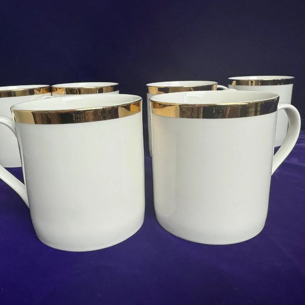 Pier 1 ONE Set of 6  Coffee Tea Mug 
